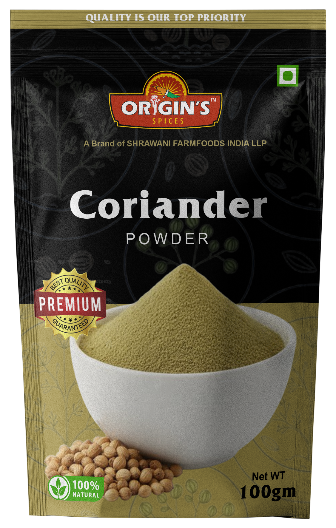 Dried Coriander Seeds/Powder Exporter